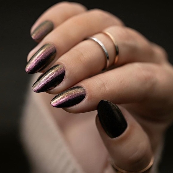 Color Street Nail Strips RETIRED Dark Matter - Picture 2 of 7